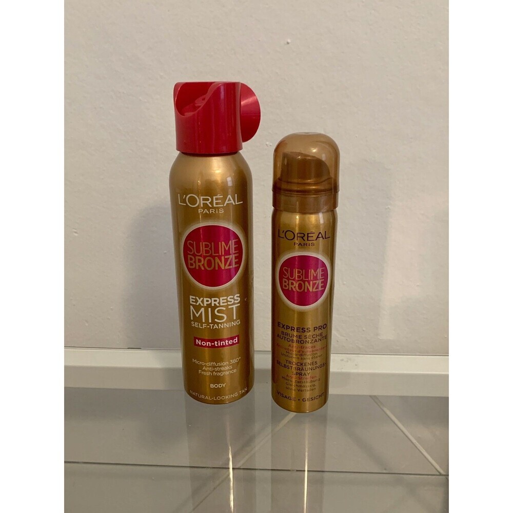 L’Oreal Paris Bronze Express Mist Self Tanning Spray Non Tinted.& Express Pro🆕
